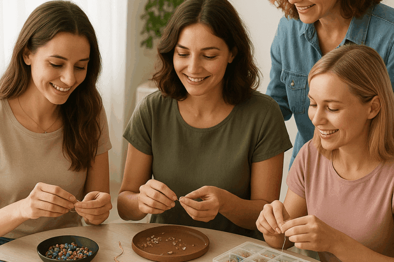 How to Host a Jewelry-Making Party