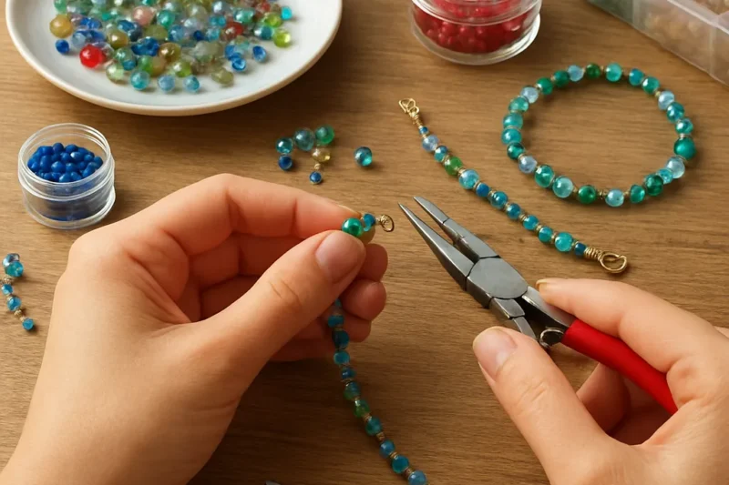 DIY Jewelry Using Glass Beads