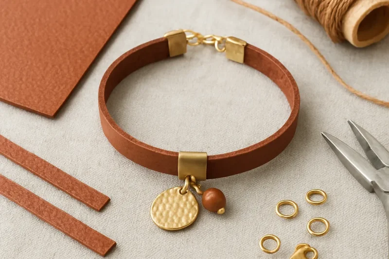 How to Use Faux Leather in Jewelry Projects