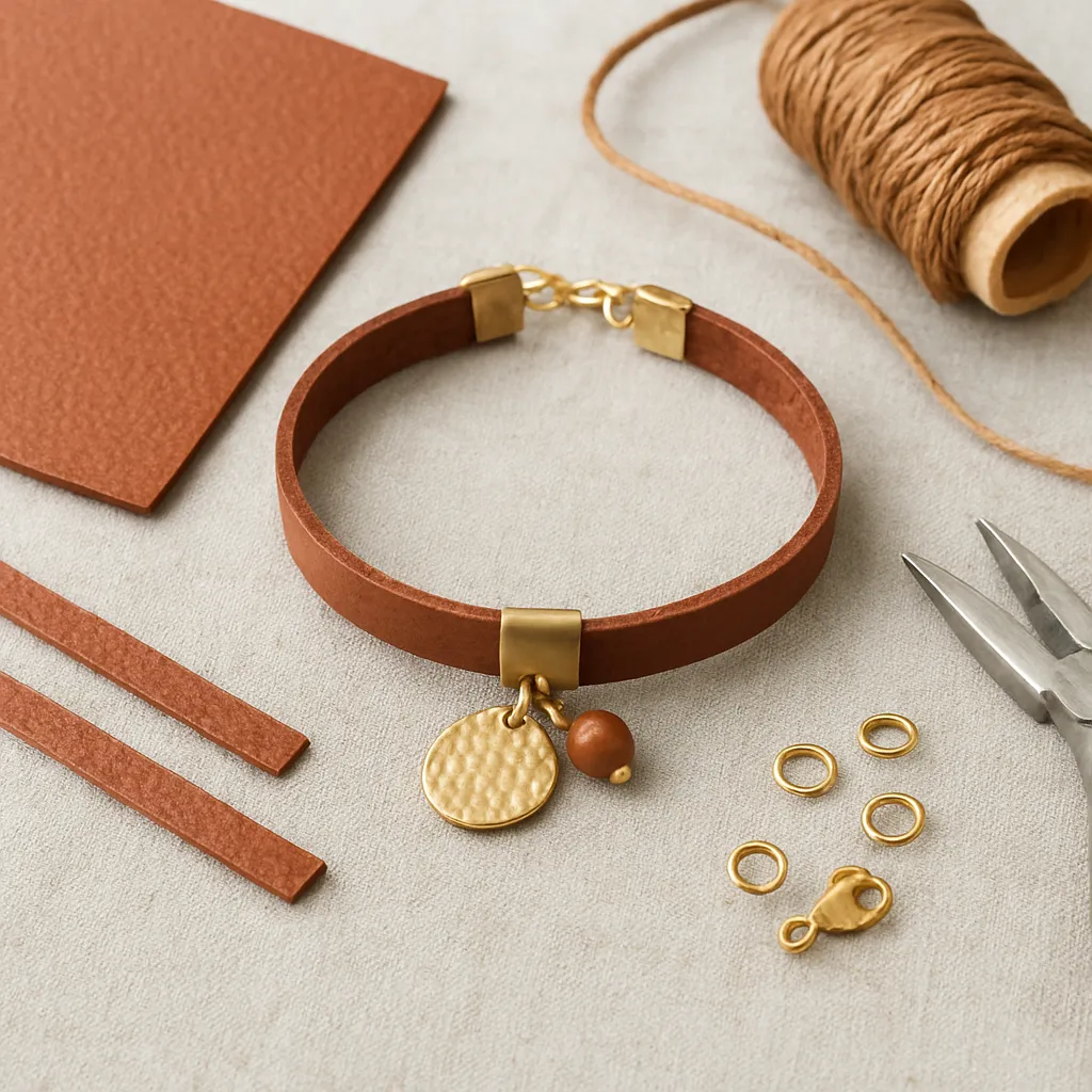 How to Use Faux Leather in Jewelry Projects