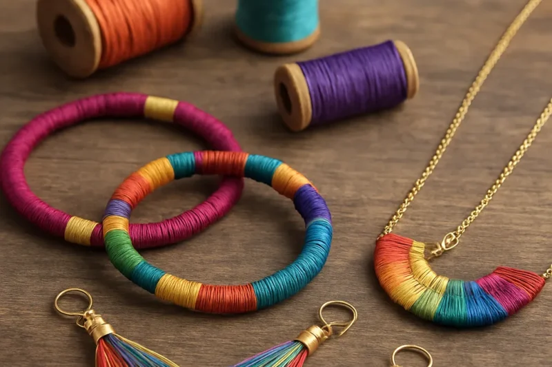 Creative Uses for Colorful Threads in Jewelry