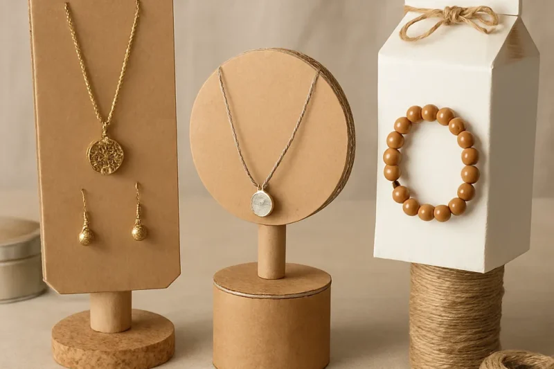 How to Create Jewelry Displays from Recycled Materials