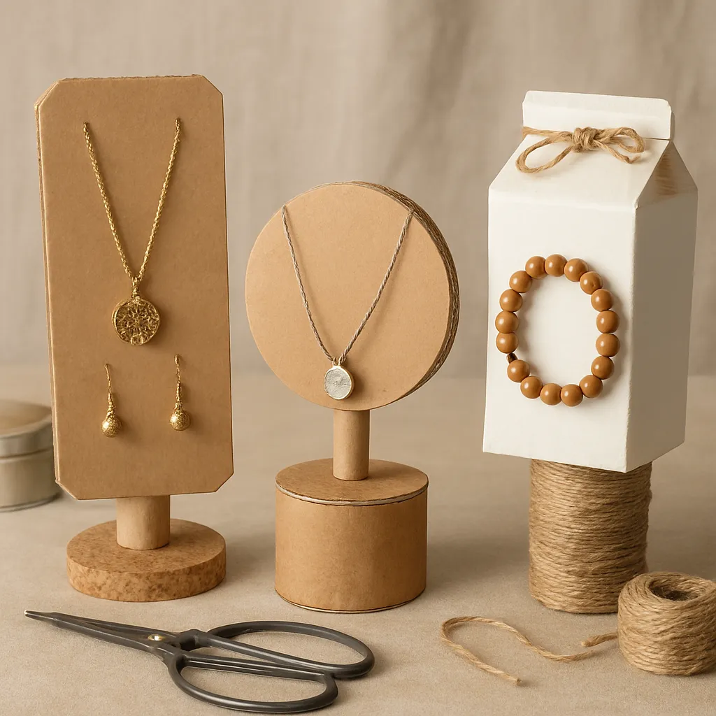 How to Create Jewelry Displays from Recycled Materials
