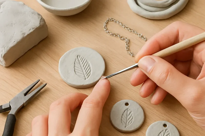 How to Use Air-Dry Clay in Jewelry Projects