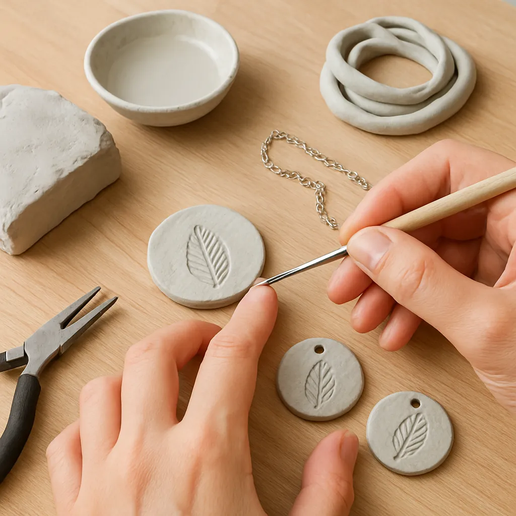 How to Use Air-Dry Clay in Jewelry Projects