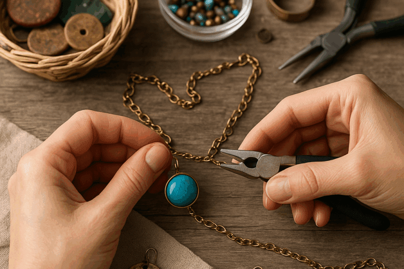 Sustainable Jewelry Making with Upcycled Materials