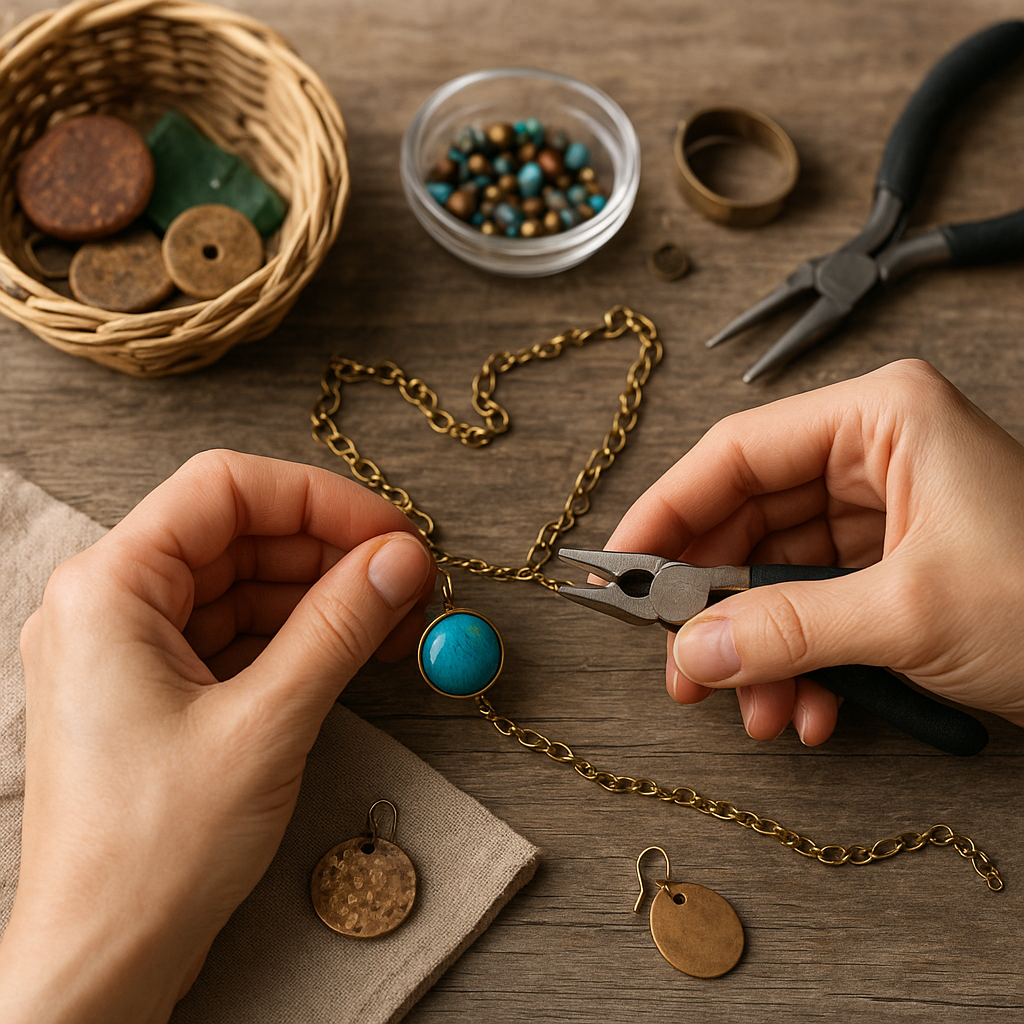 Sustainable Jewelry Making with Upcycled Materials