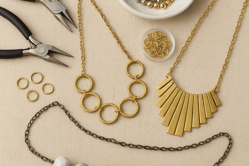 How to Create Statement Necklaces with Minimal Tools