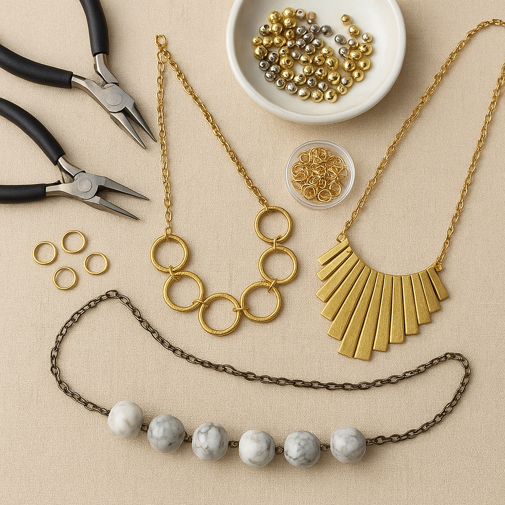 How to Create Statement Necklaces with Minimal Tools