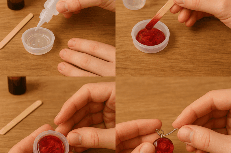 Step-by-Step Guide to Crafting Your First Resin Pendant