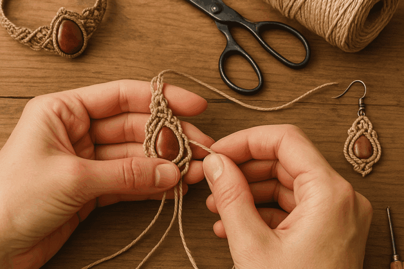 The Art of Macramé Jewelry for Complete Beginners