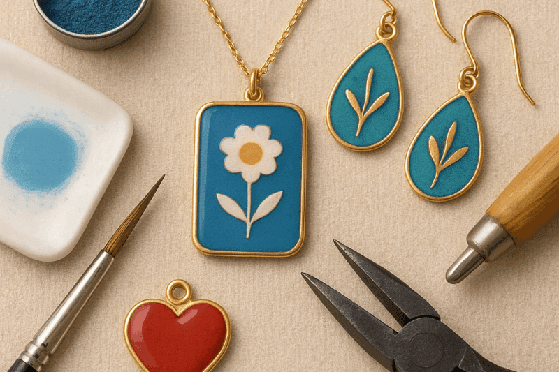 The Beginner’s Guide to Enamel Jewelry