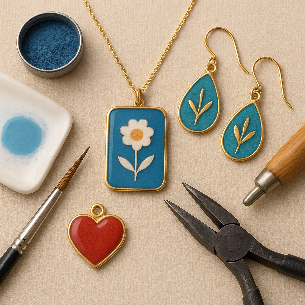 The Beginner’s Guide to Enamel Jewelry