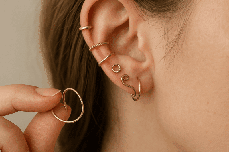 DIY Ear Cuffs: No Piercing Needed