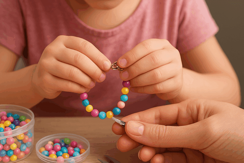 How to Make Children’s Jewelry That’s Safe and Fun