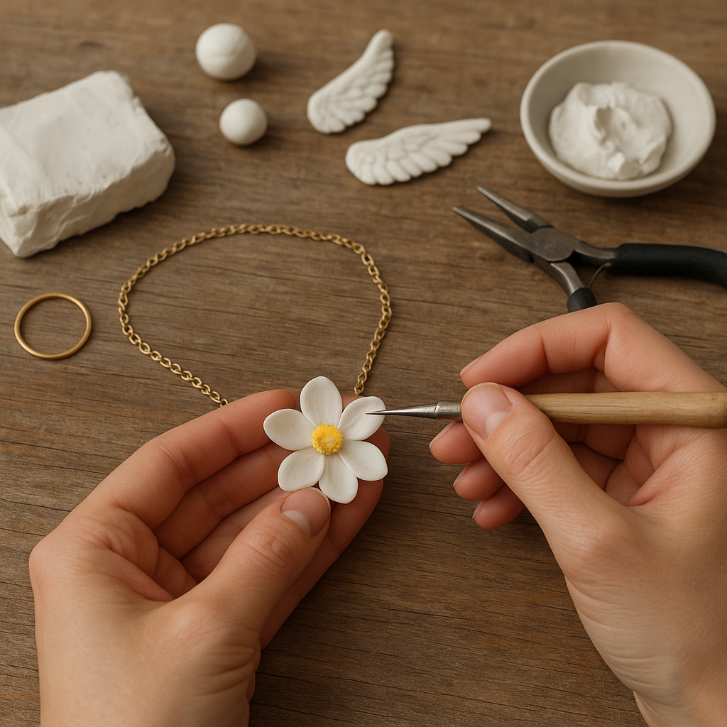 Working with Cold Porcelain in Jewelry Making