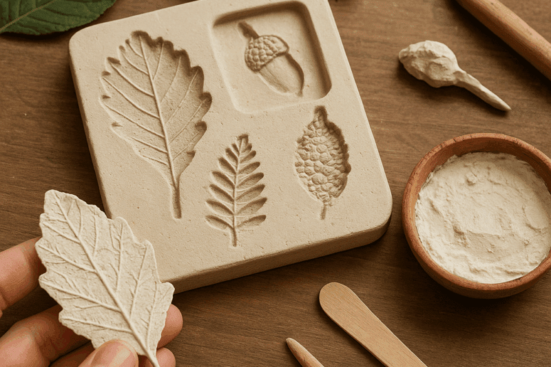 DIY Nature Casts for Organic-Looking Jewelry