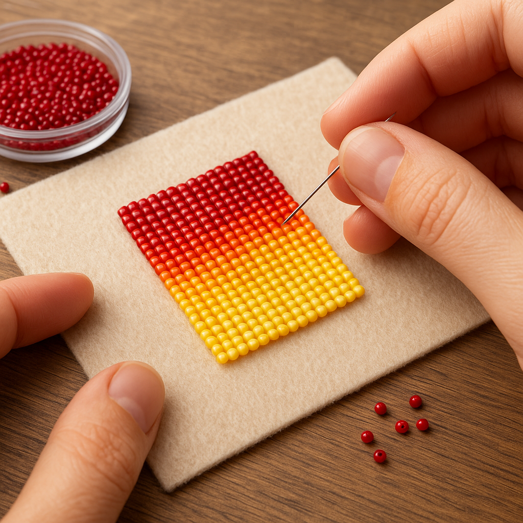 How to Add Ombre Effects to Beaded Designs