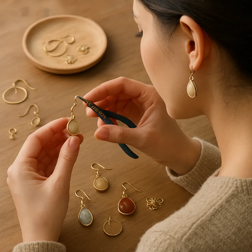 Crafting Earrings That Match Any Hairstyle