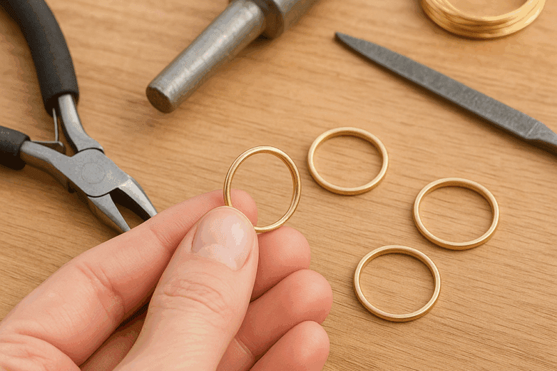 DIY Minimalist Rings with Simple Tools