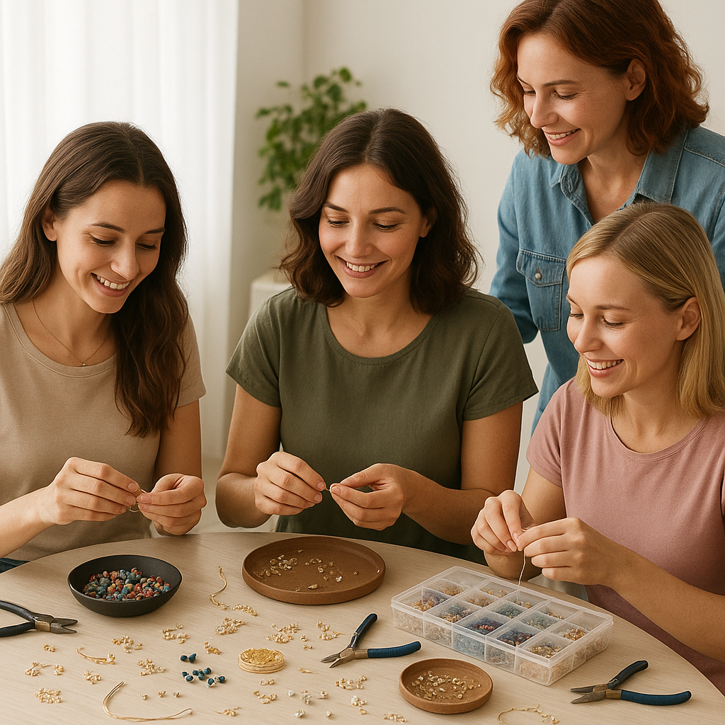 How to Host a Jewelry-Making Party