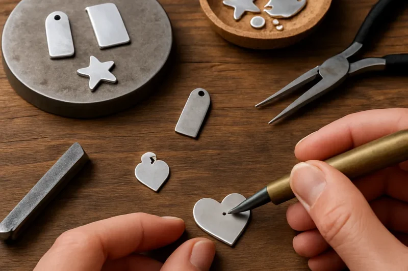 DIY Metal Charms Using Basic Tools