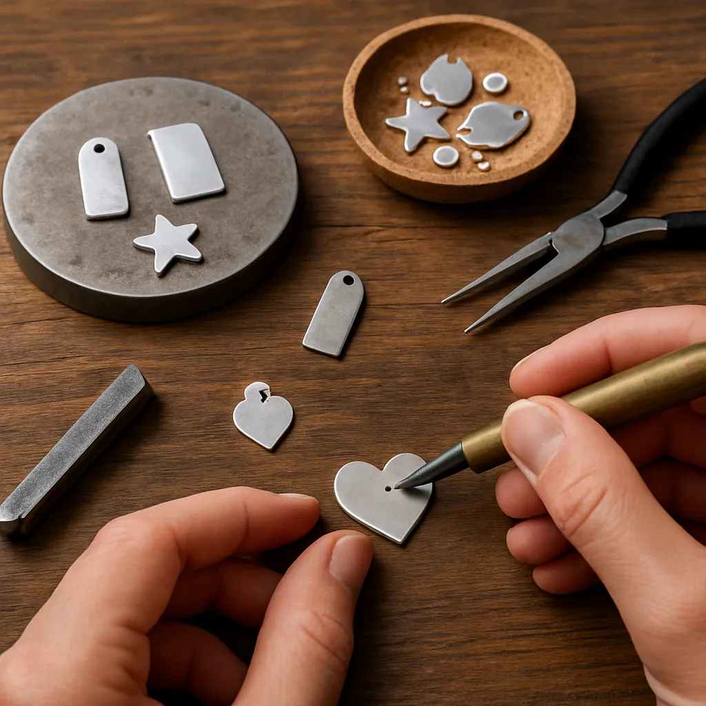DIY Metal Charms Using Basic Tools