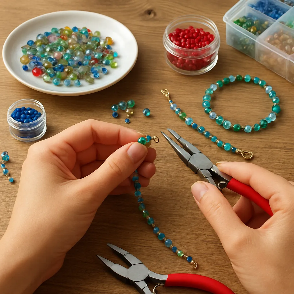DIY Jewelry Using Glass Beads