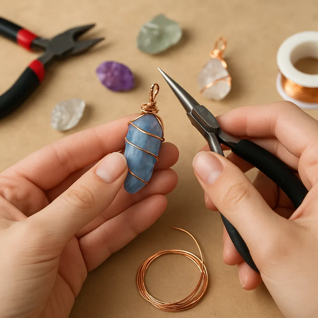 DIY Crystal Wire Wraps for Beginners