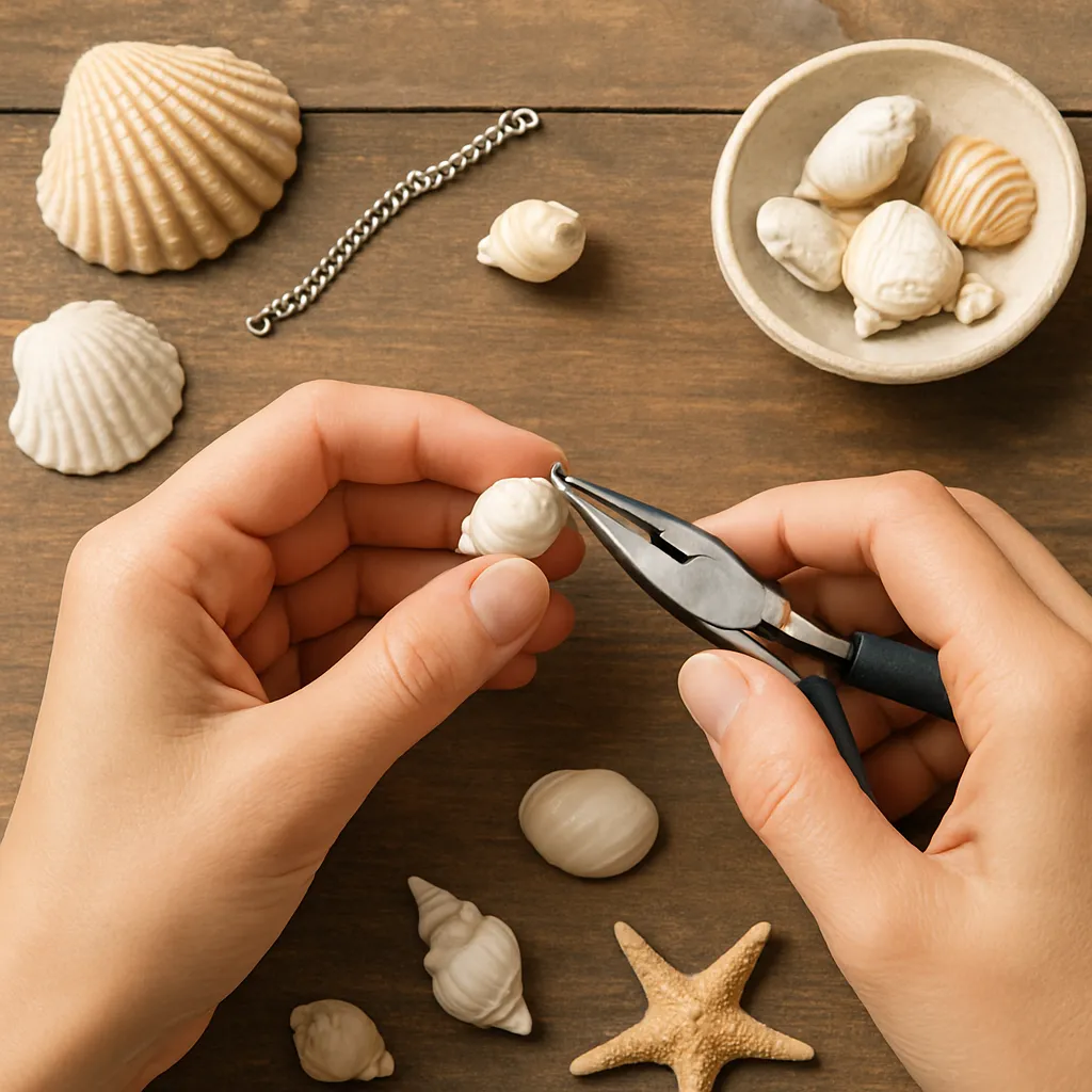 How to Create Jewelry with Seashells