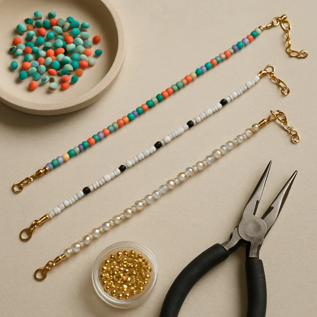 DIY Beaded Chokers for Trendy Looks