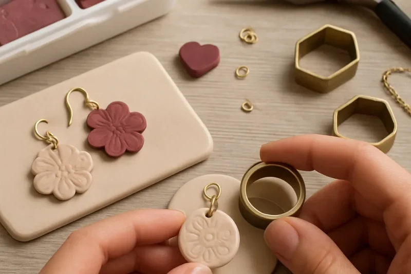 DIY Jewelry Using Clay Cutters