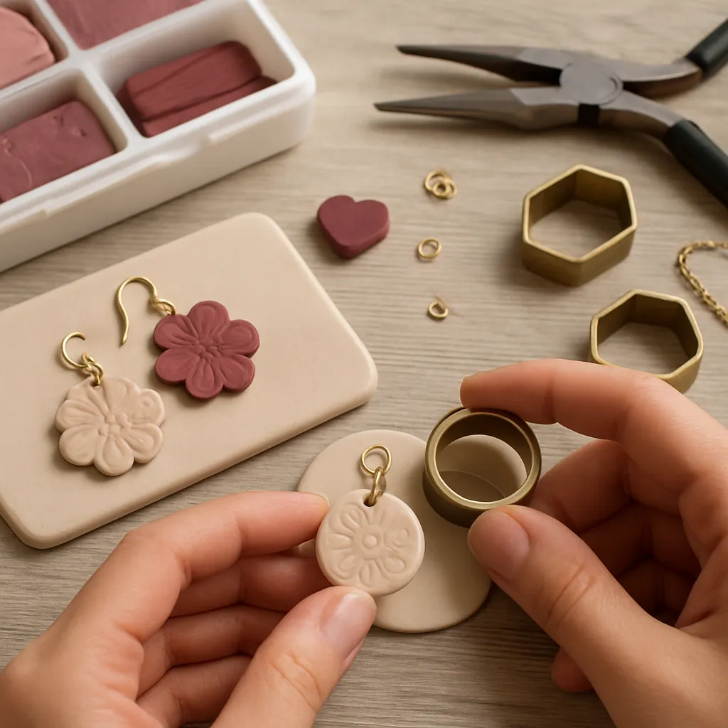 DIY Jewelry Using Clay Cutters