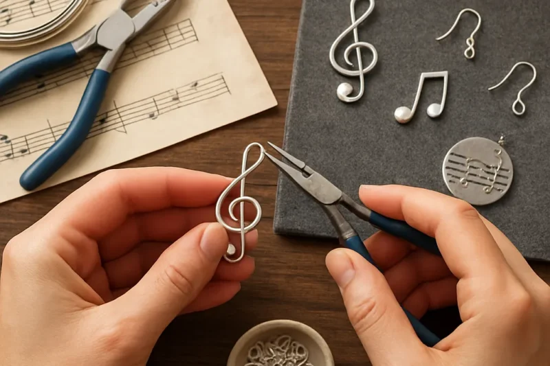 How to Craft Jewelry Inspired by Music