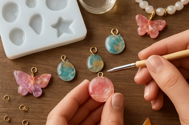 DIY Resin Charms for Bracelets