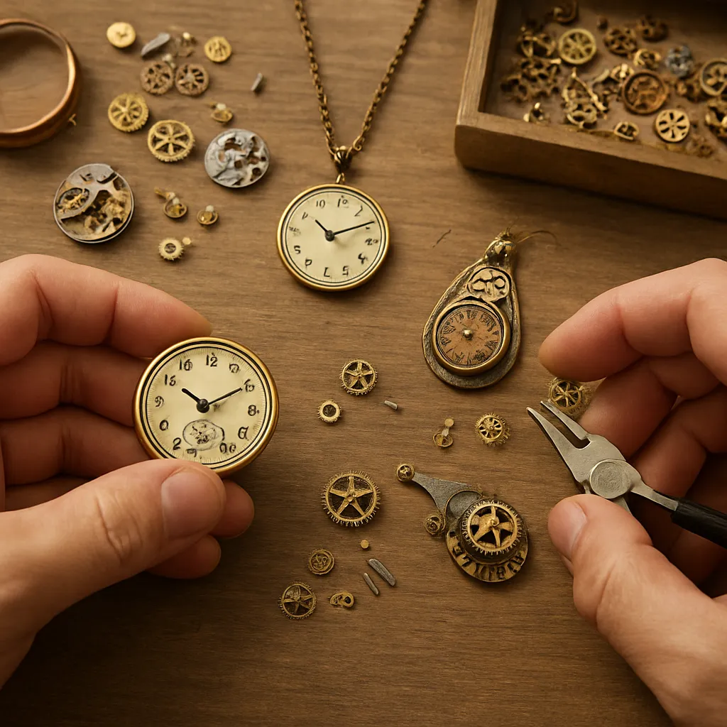 How to Create Jewelry from Old Watches