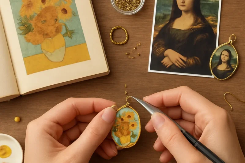 How to Create Jewelry Inspired by Famous Paintings