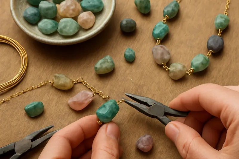 How to Make Jewelry with Irregular Natural Stones